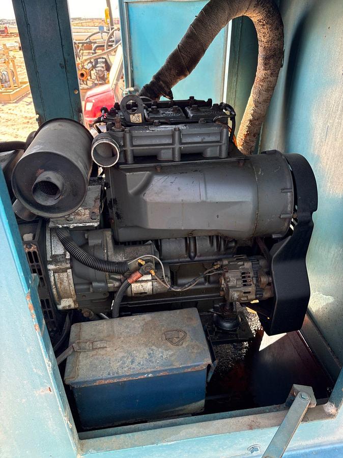 Used Newage 11KW GENERATOR p/b: Lister 3-cylinder diesel engine