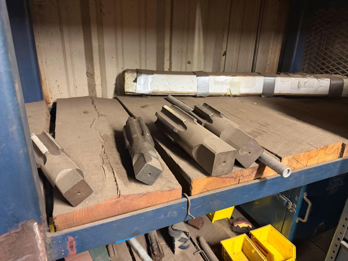 Used 15x8 Room Full Of Machining Tools, parts & supplies