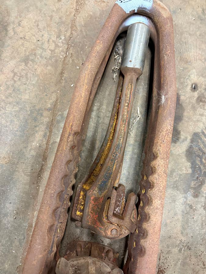 Used (3) ROD ELEVATORS & (2) ROD WRENCHES