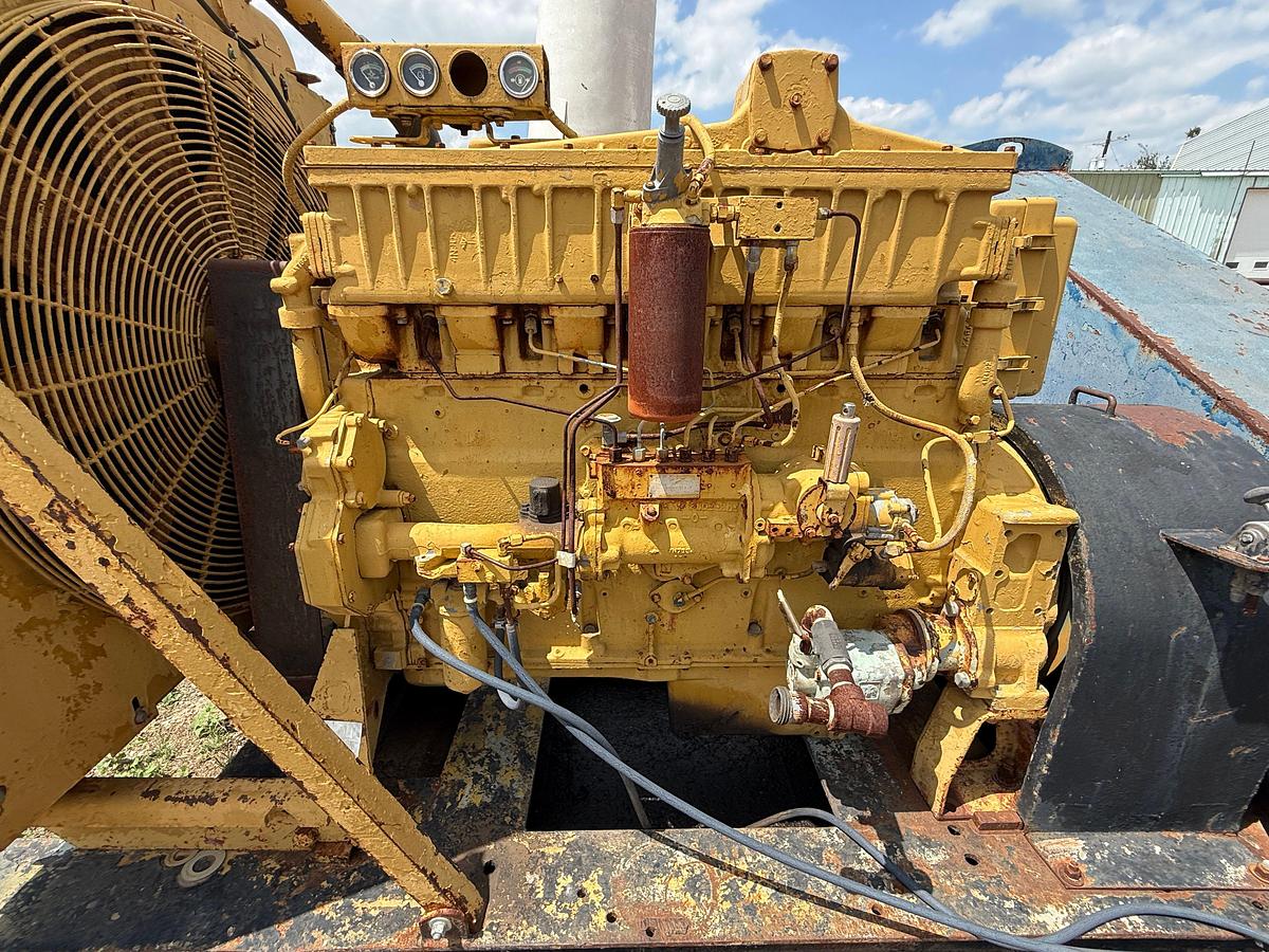 Used IDEAL C-250 DUPLEX MUD PUMP P/B CAT 3406TA, SKIDDED