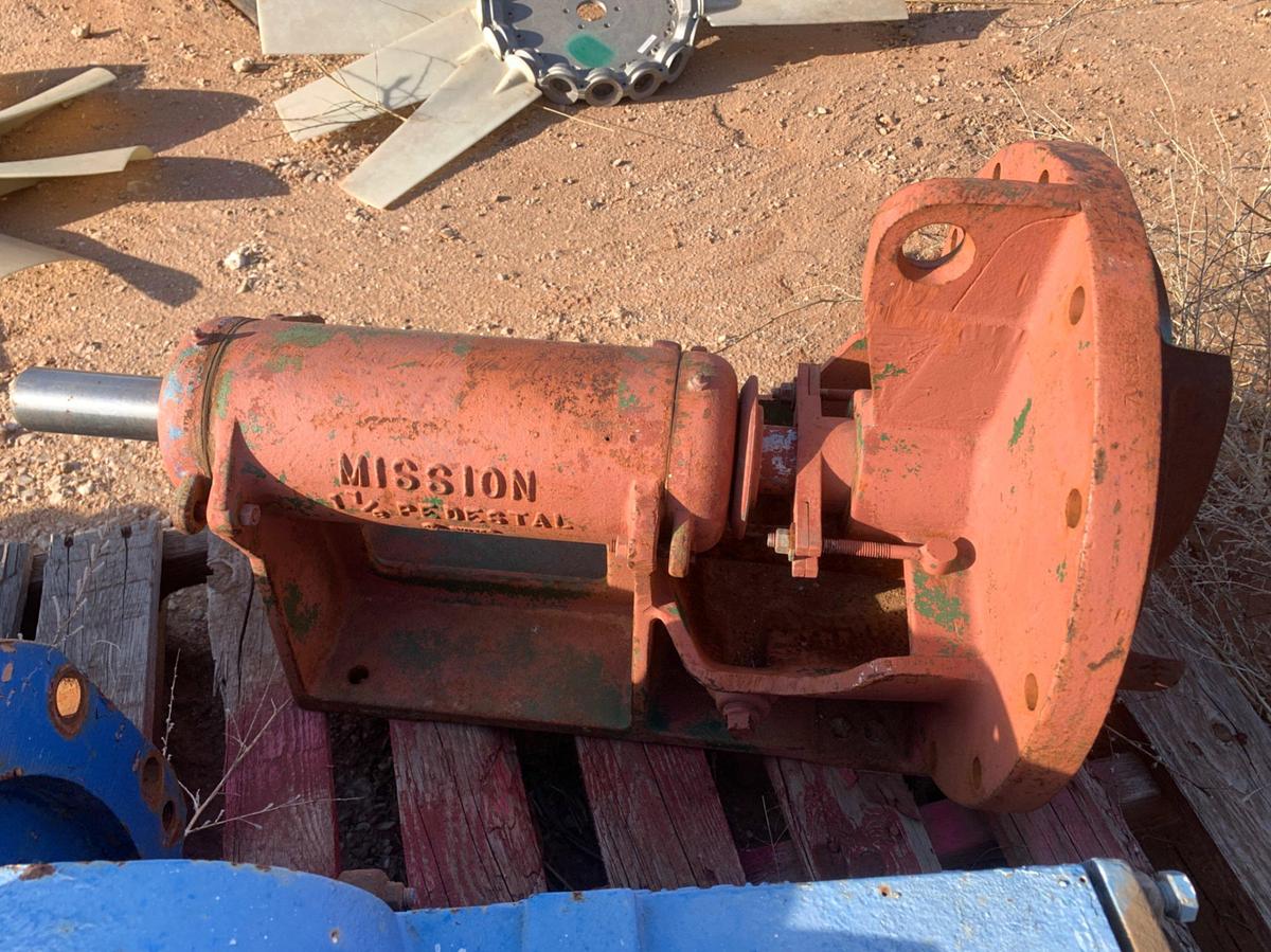 Used (2) 1 7/8 Mission Pump, (1) 5” x 6” Centrifugal Pump