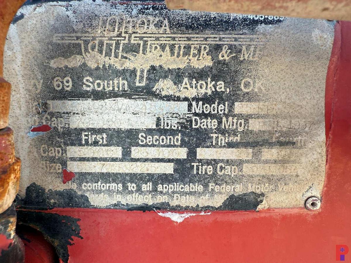 Used SPM 2,000 HP TRIPLEX ACID PUMP P/B DETROIT 16V149TTIA ON T/A TRAILER