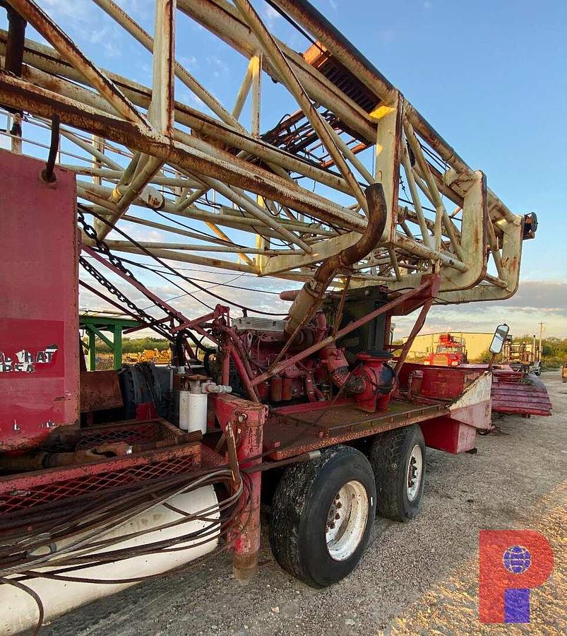 Used Franks 1287-160 DD 5 AXLE WELL SERVICE RIG