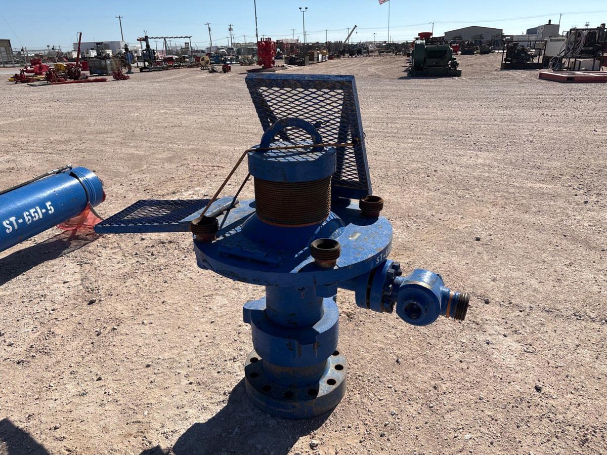 Used (2) 5” 15k frac isolation tool base plates & landing flanges