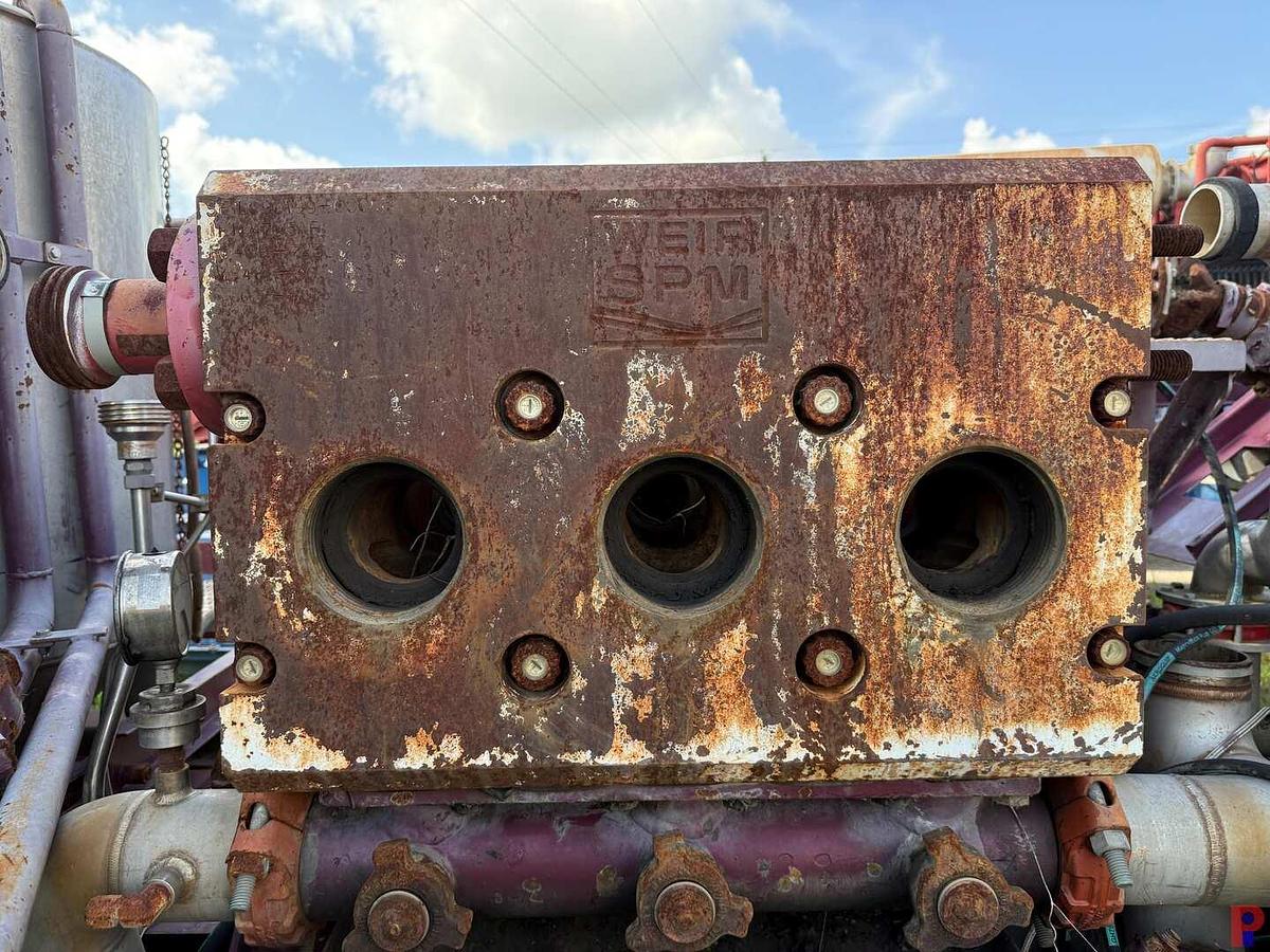 Used 2007 HYDRA RIG 15K TRIPLEX 665 HP NITROGEN COMBO PUMP TRAILER