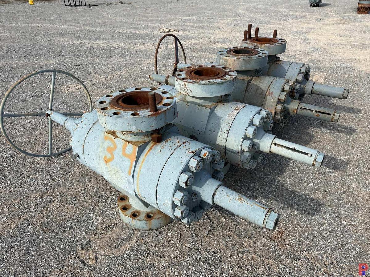 Used (4 X $) SSV 7-1/16” 10K WP MANUAL FRAC VALVES