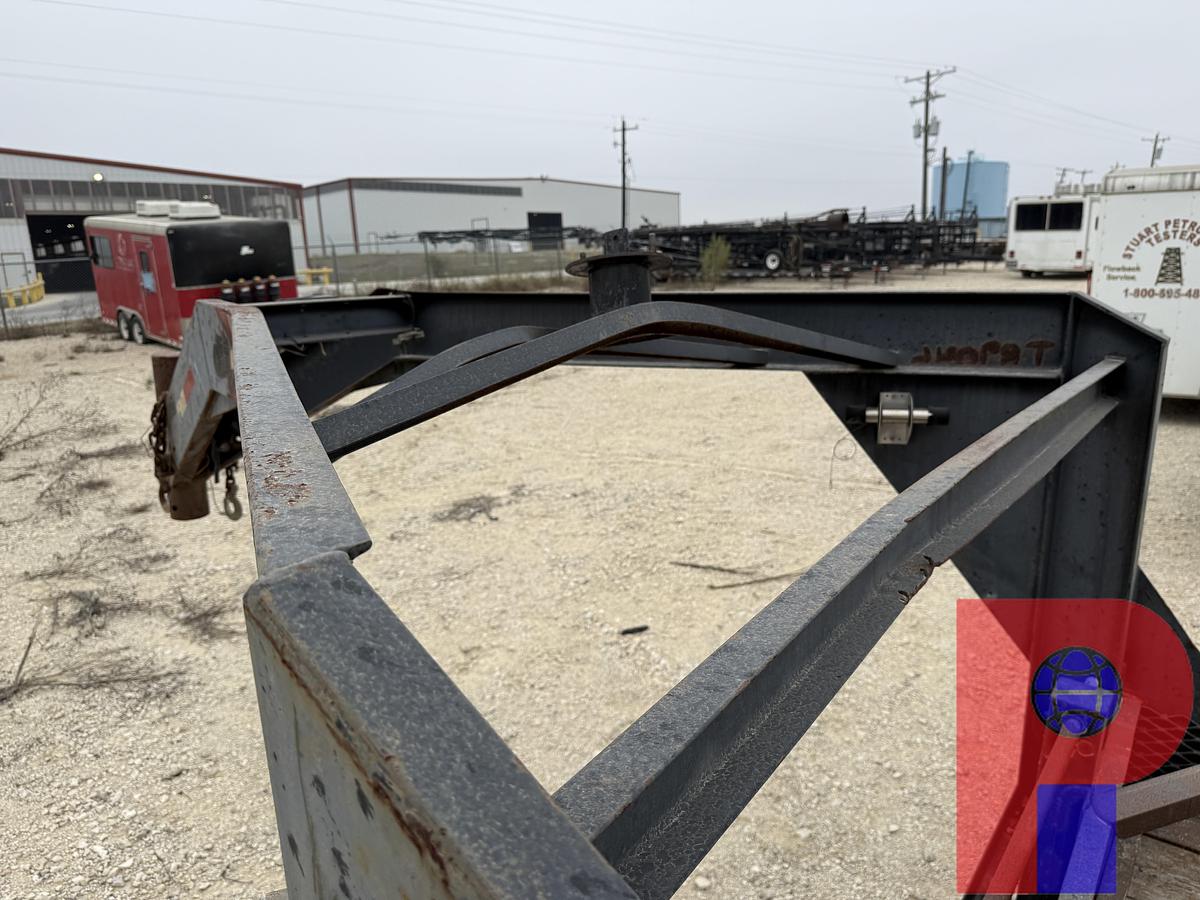 Used 2010 TRI-W 20’ T/A MONORAIL GOOSENECK TRAILER