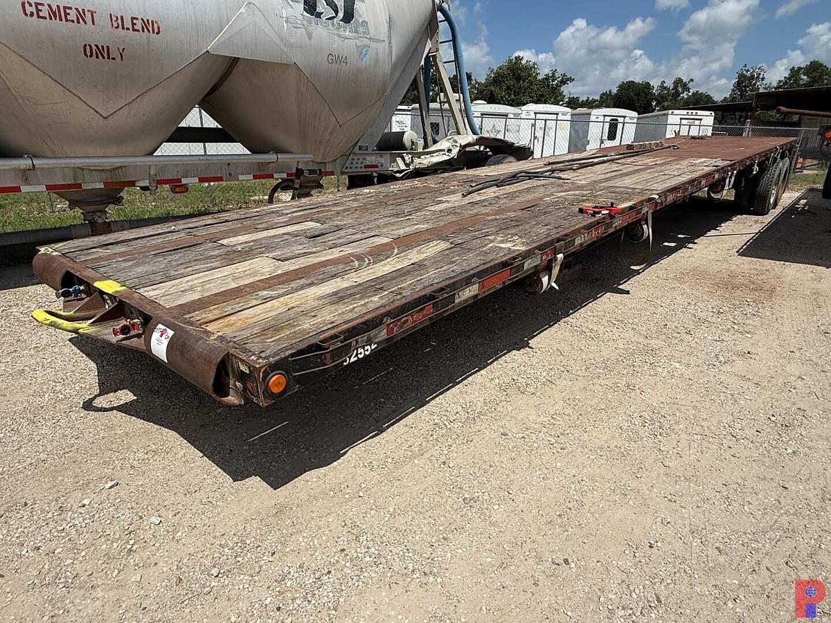 Used 2010 CLARK TRAILER SERVICE 45’ X 102” T/A FLATBED OILFIELD FLOAT TRAILER