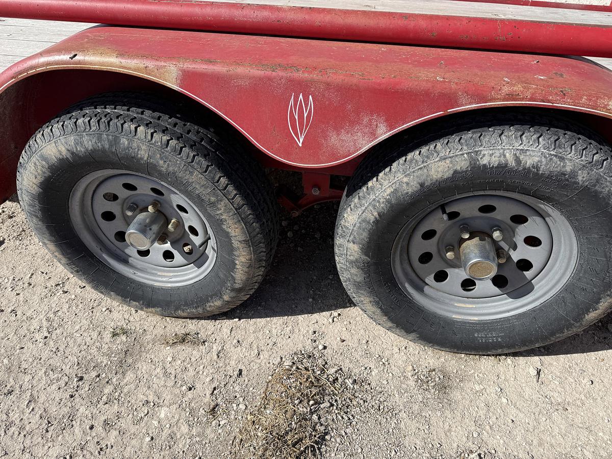 Used 2005 TEX MEX TRAILERS 16’ X 7’ T/A BUMPER PULL UTILITY TRAILER