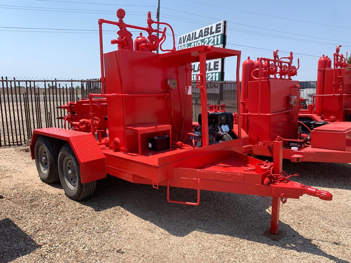 Used 2 Station 2 Bottle Closing Unit Trailer w/ Hydraulic BOP