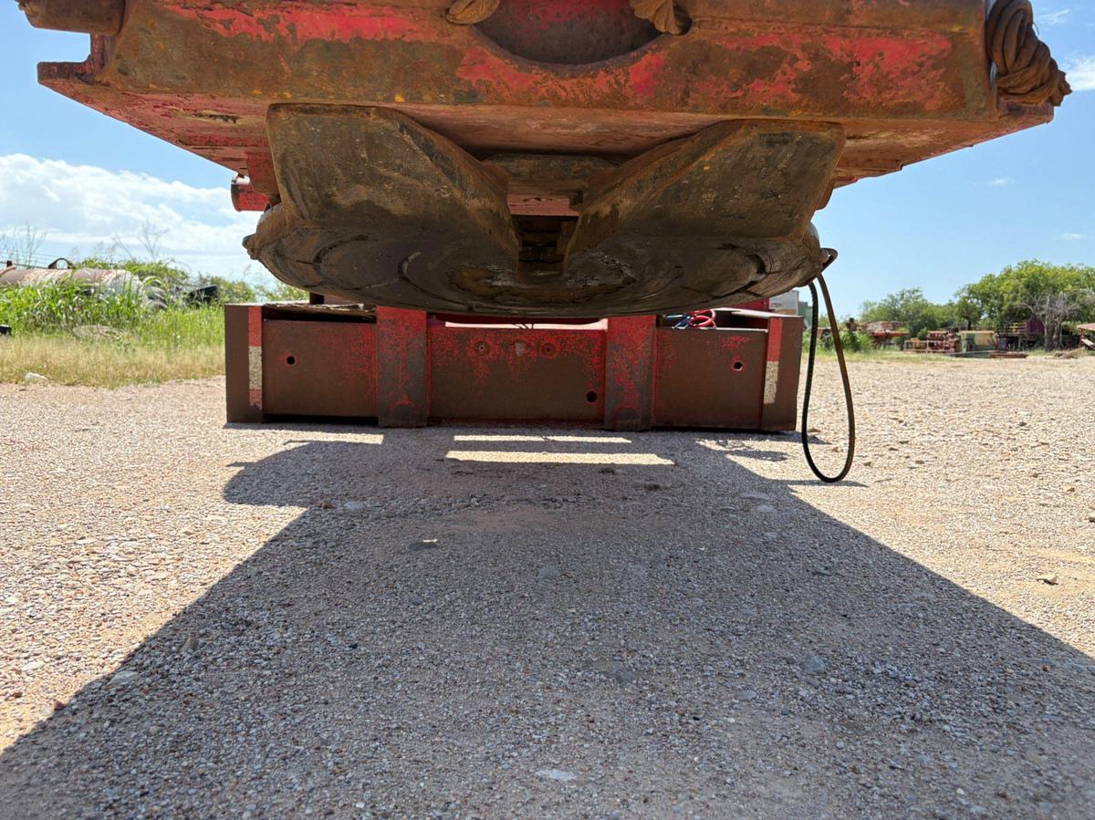 Used 1981 AZTEC 45’ X 96” 3-AXLE OILFIELD LOWBOY TRAILER