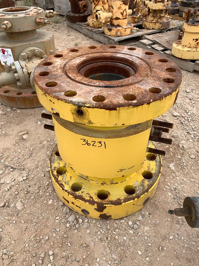 Used (3) 7-1/16 10k Tubing Heads w/ 2-1/16 Connections