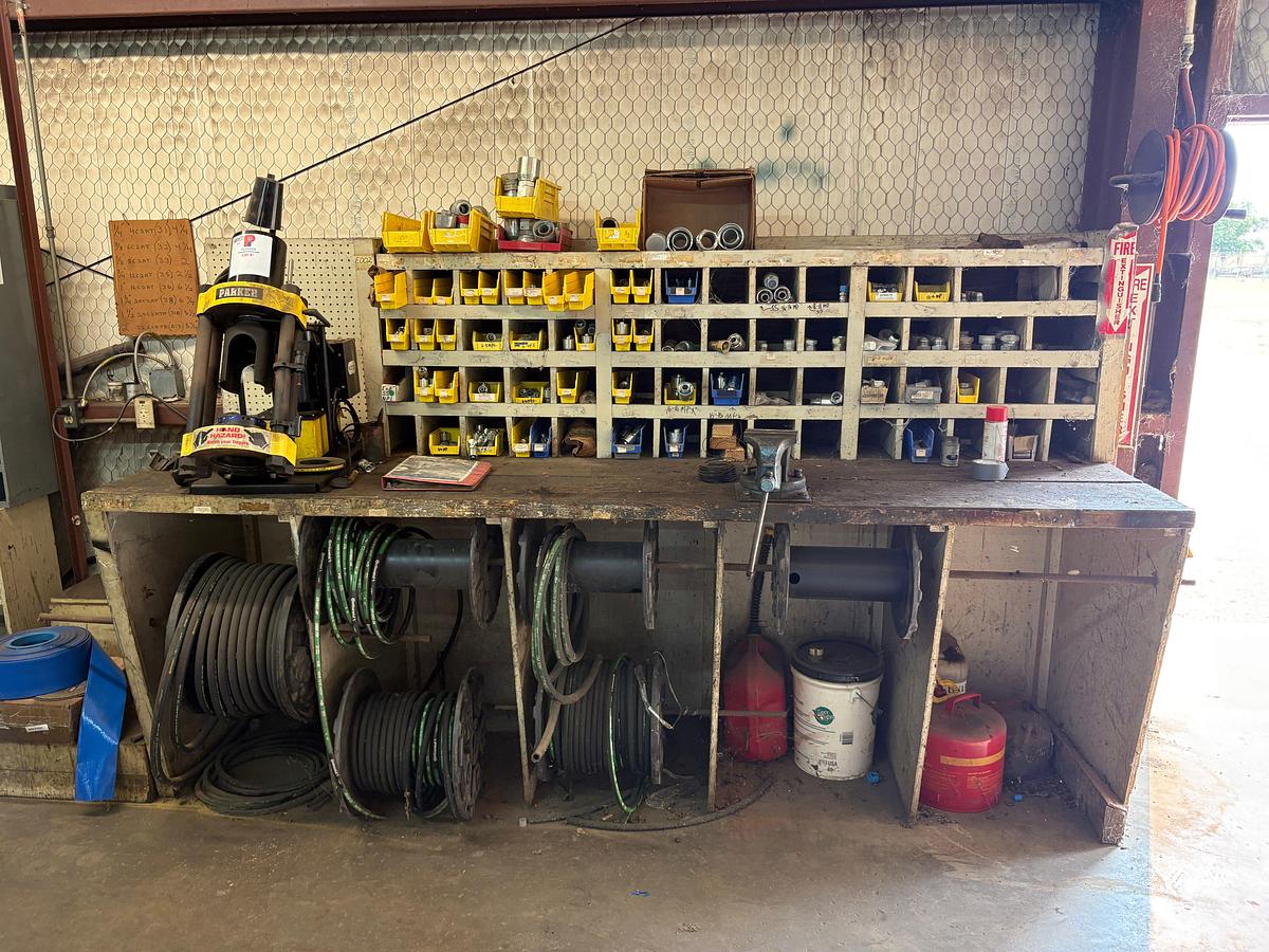Used COMPLETE HOSE CRIMPING & ASSEMBLY STATION