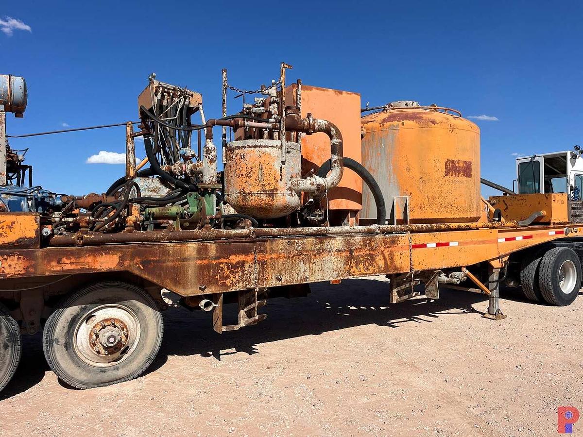 Used 2010 SHOPBUILT T/A CEMENT PUMP TRAILER