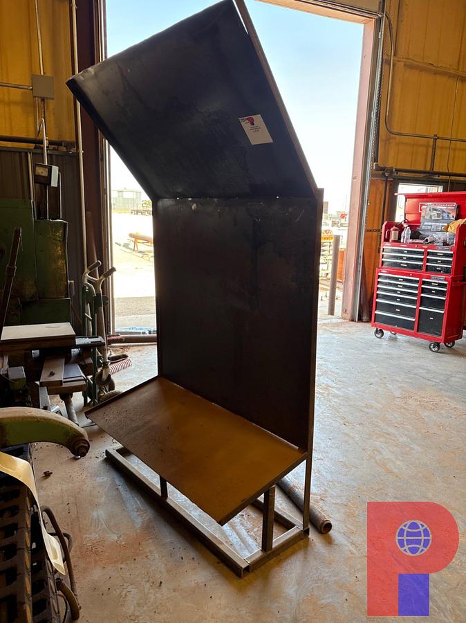 Used 55” X 22” X 92” DEBRIS SHIELD/LATHE CATCH
