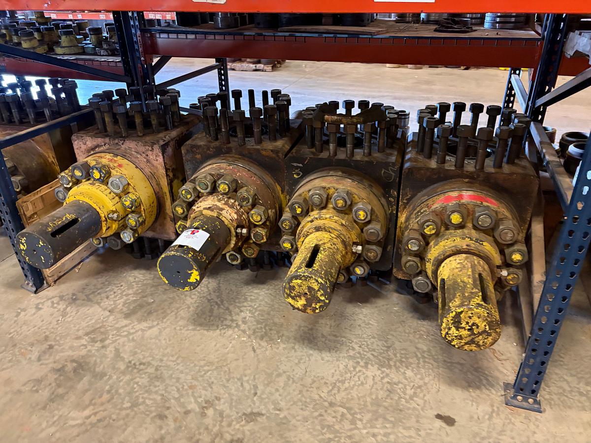 Used (8x$) 7-1/16” 10k hydraulic frac valves