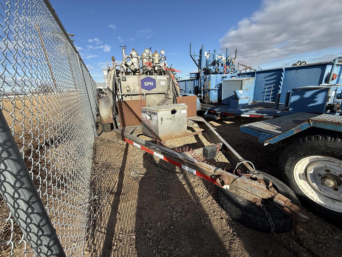 Used 2006 VTR 10’ T/A 3-STATION BUMPER PULL ACCUMULATOR TRAILER