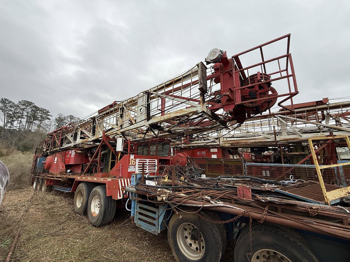 Used 1979 COOPER LTO 350 DD 97’-200K LBS 5-AXLE WELL SERVICE WORKOVER RIG