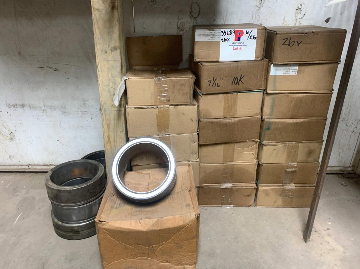 Used (26) 7 1/16 10k Valve Seats
