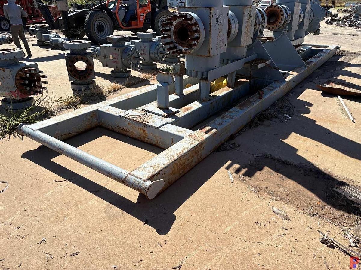 Used 30’ X 6.5’ FRAC VALVE TRANSPORT SKID