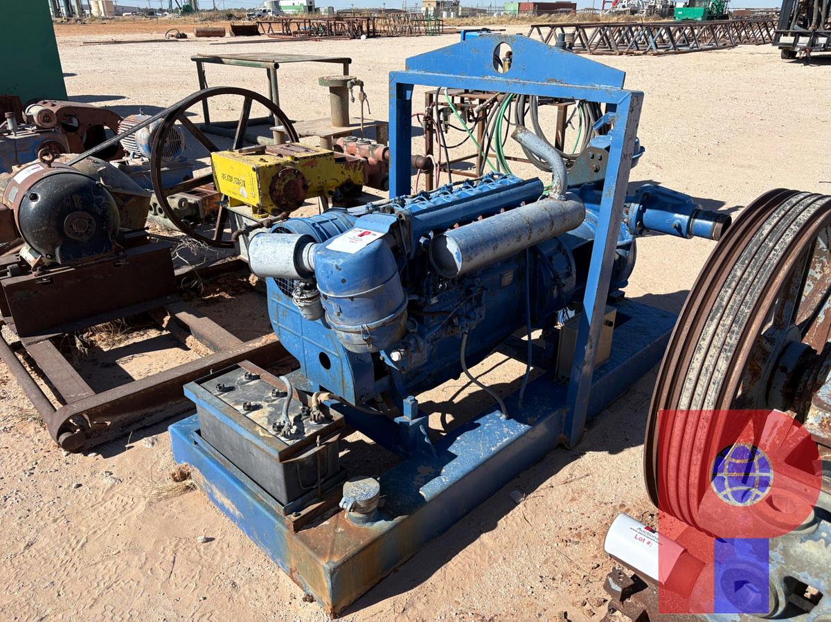 Used BERKELEY B4EY 3” X 4” CENT PUMP P/B: DIESEL ENGINE