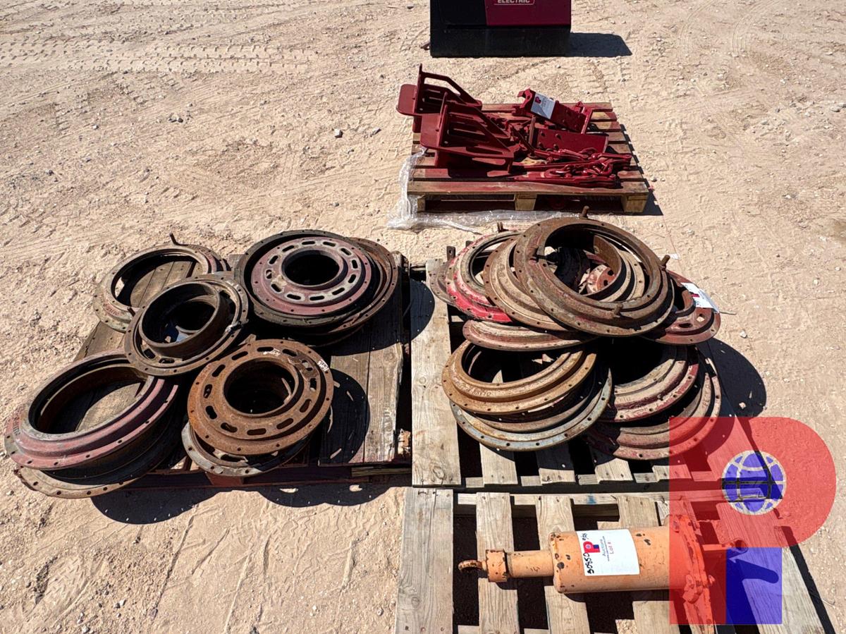 Used (2) PALLETS OF FOSTER & PECK BEARING COVERS