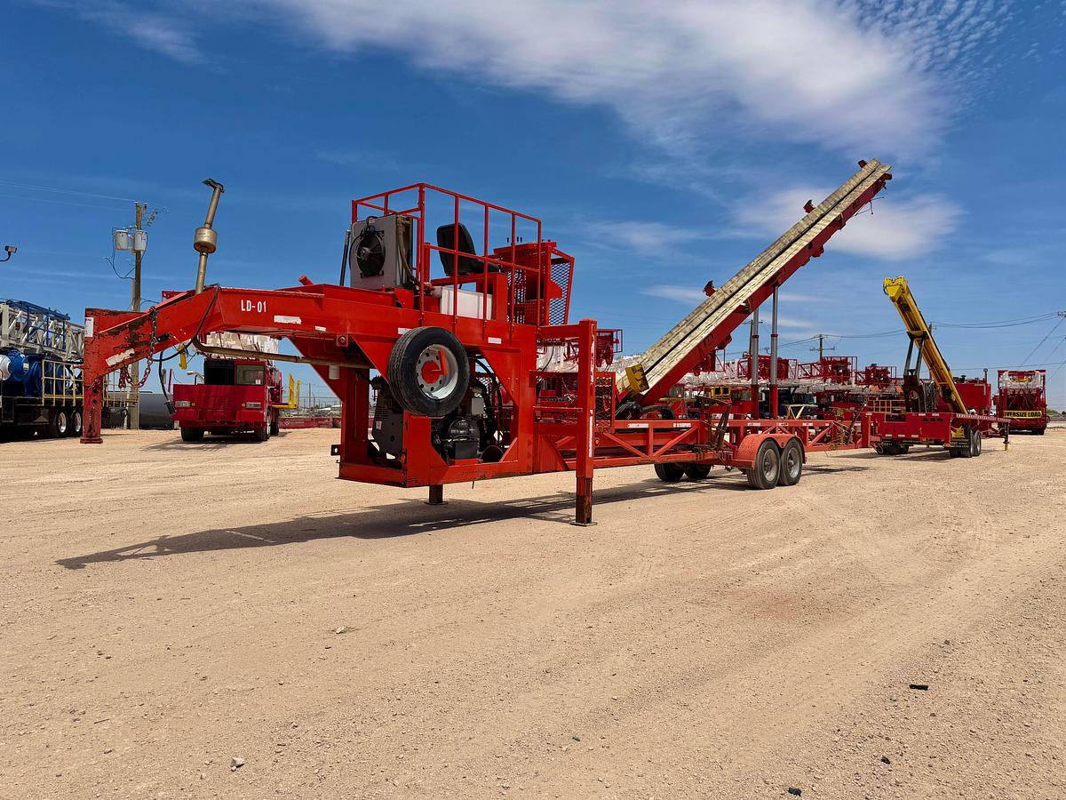 Used 40’ T/A GOOSENECK PIPE HANDLER TRAILER