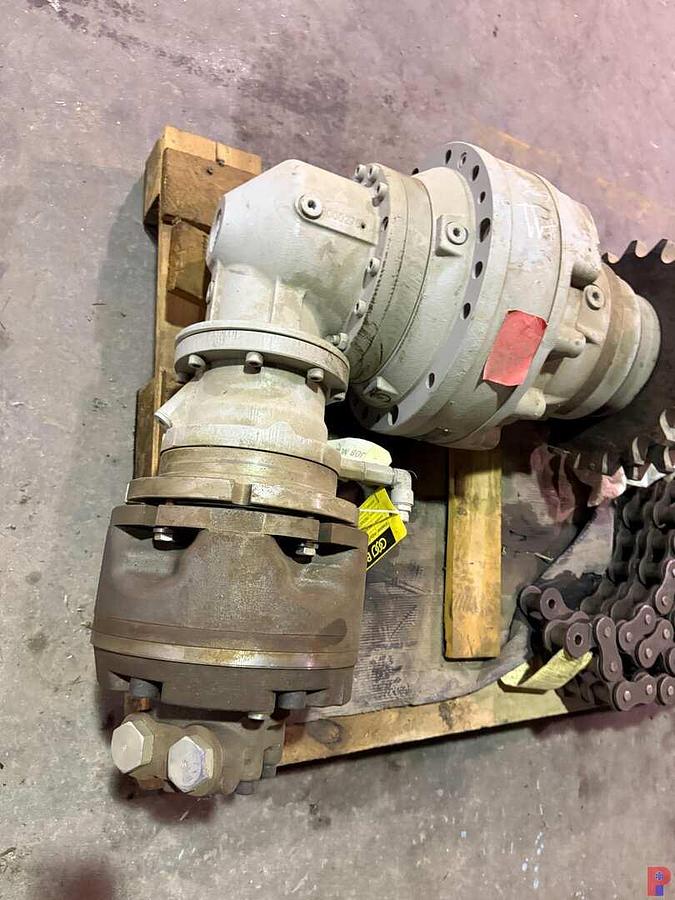 Used REBUILT COIL TUBING INJECTOR GEAR BOX RIGHT ANGLE DRIVE & CHAIN