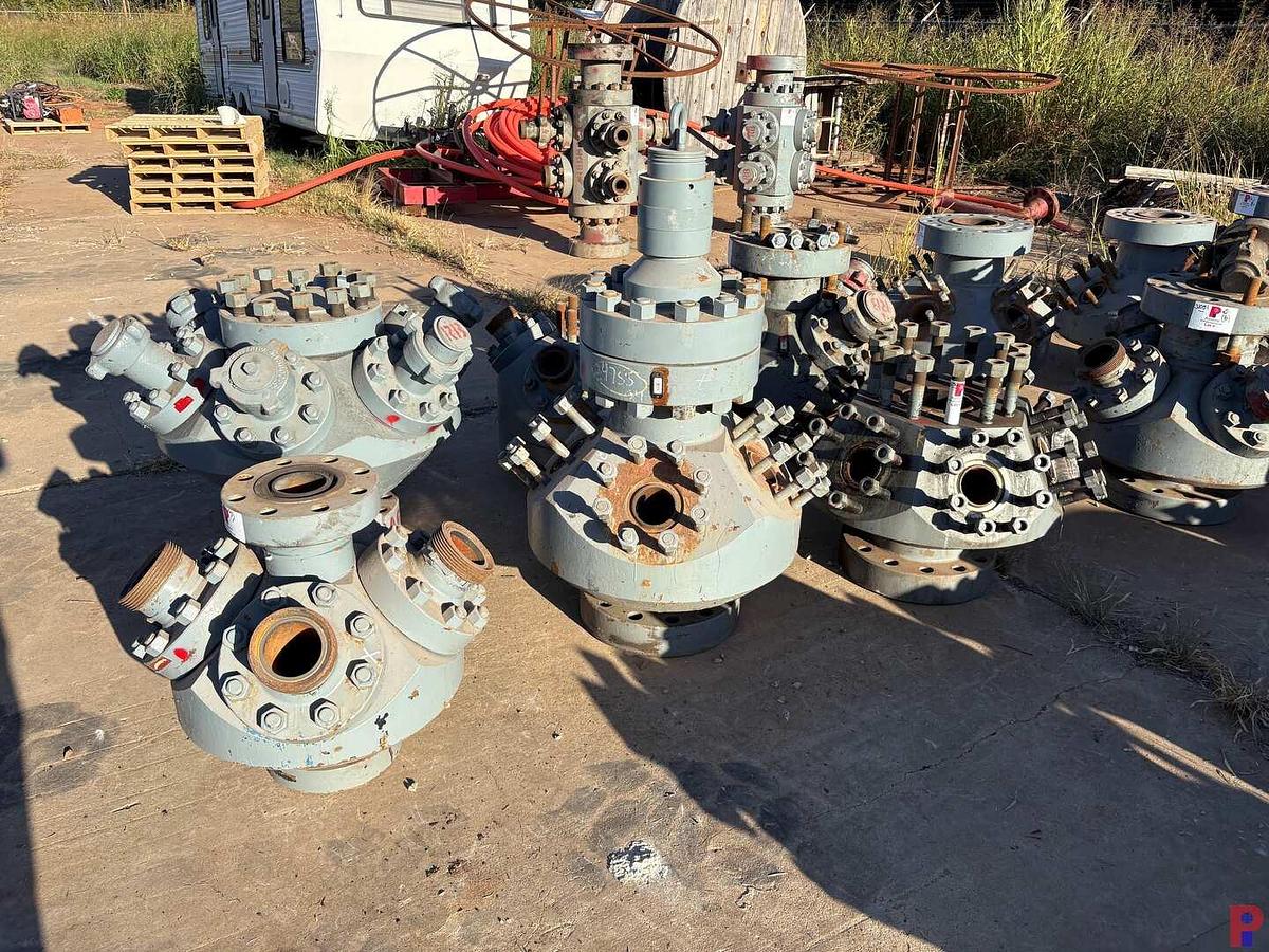 Used (7X$) (7) 7-1/16” 15K & 10K GOAT HEADS