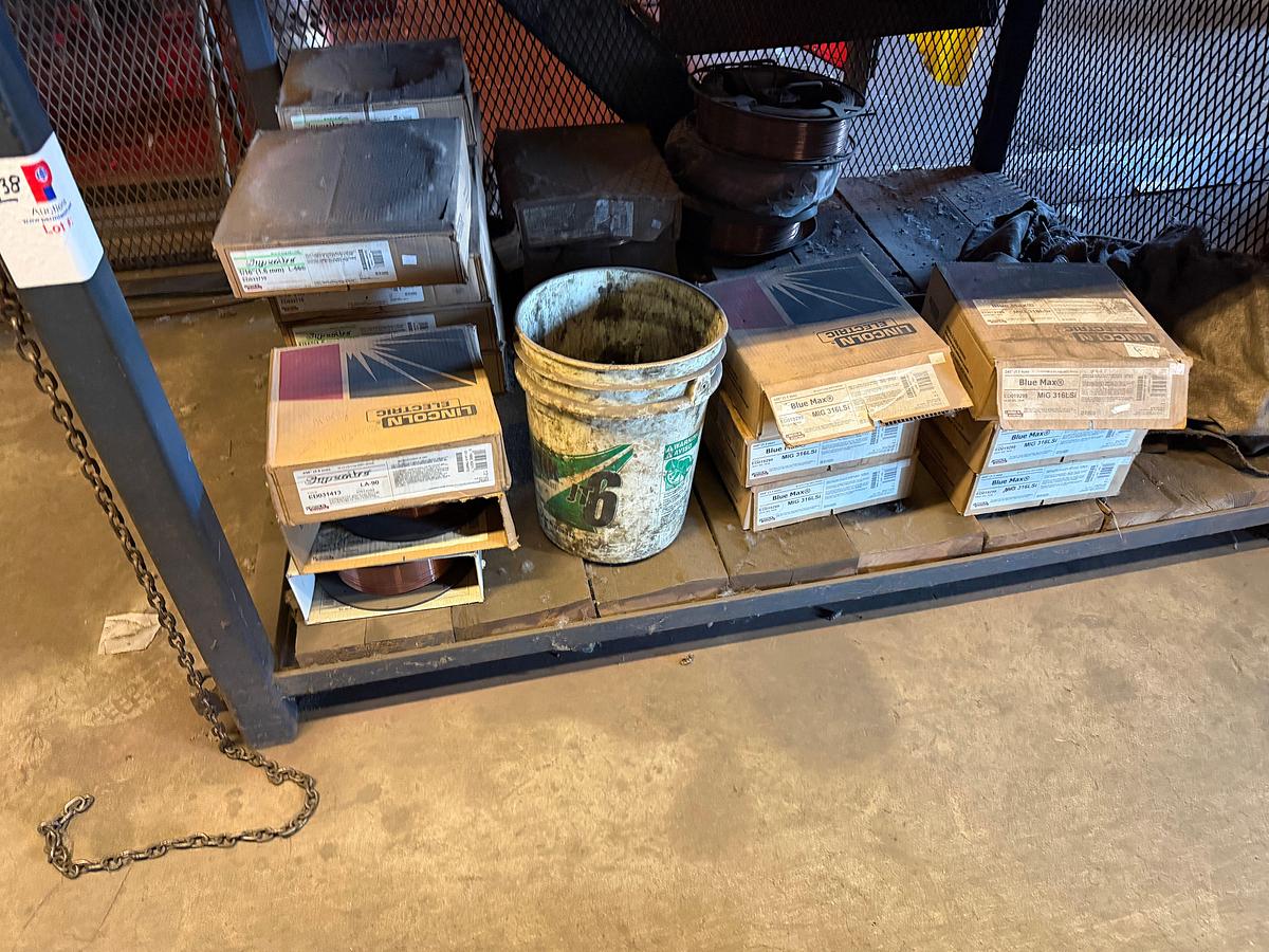 Used 20+ Boxes of MIG Welding Wire & 15+ boxes of welding rods