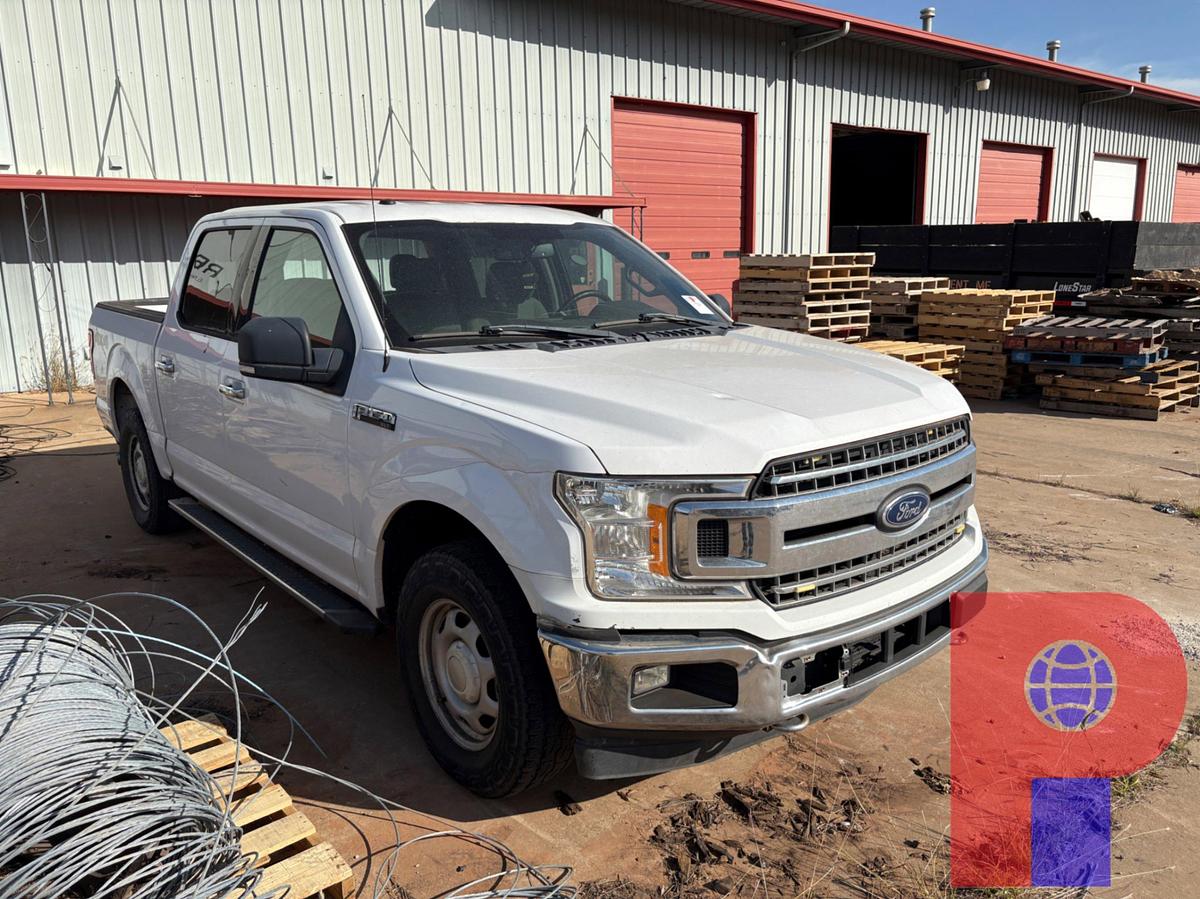 Used 2018 FORD F-150 CREW CAB PICKUP TRUCK, 4X4