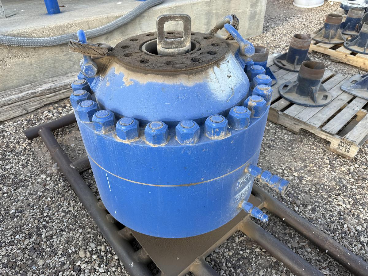 Used 7-1/16 SHAFFER 5K WP HYD ANNULAR BLOWOUT PREVENTER