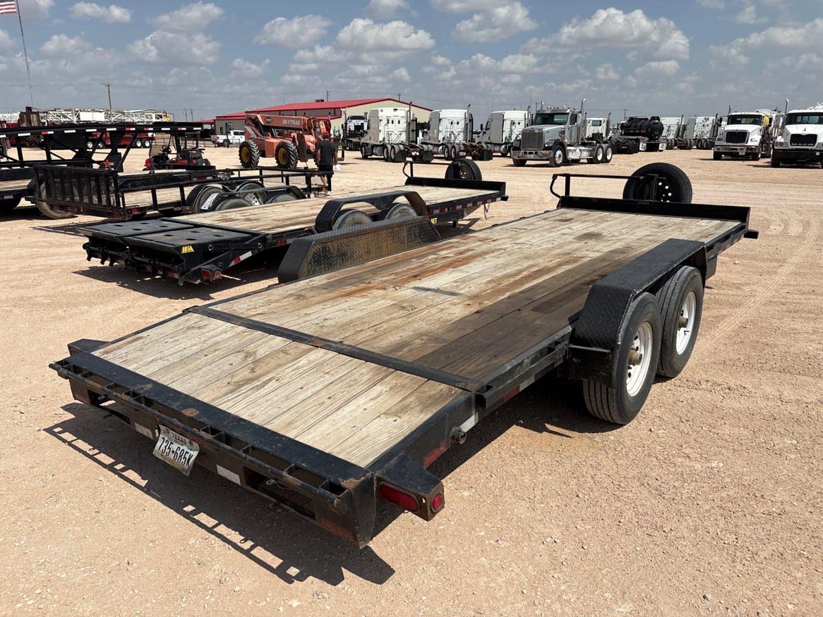 Used 2017 BIG TEX 20’ X 7’ T/A BUMPER PULL CAR HAULER TRAILER