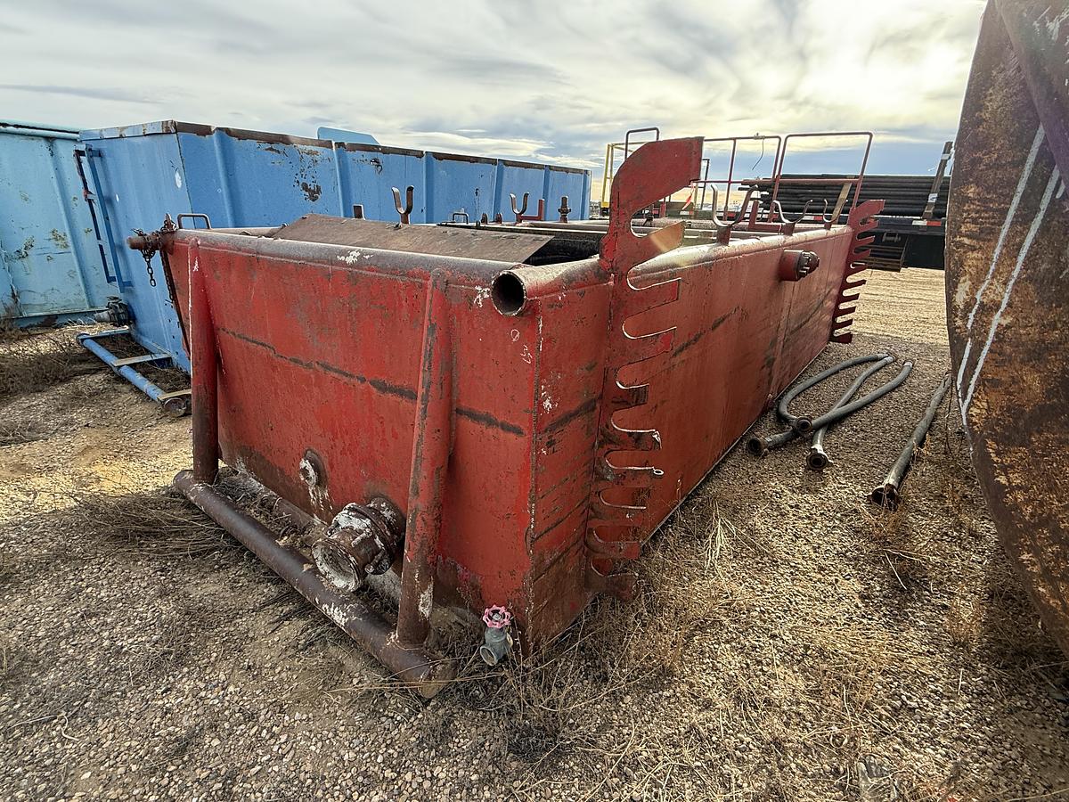 Used 20’L X 95”W X 4'H 2-COMP. REVERSE PIT