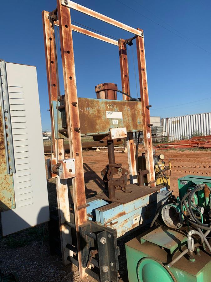 Used OTC ROLL-BED Hydraulic Shop Press