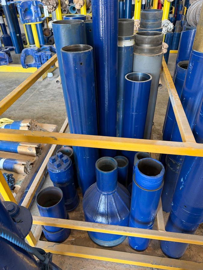 Used 3-3/4 to 5-3/4 wash pipe extensions & fittings