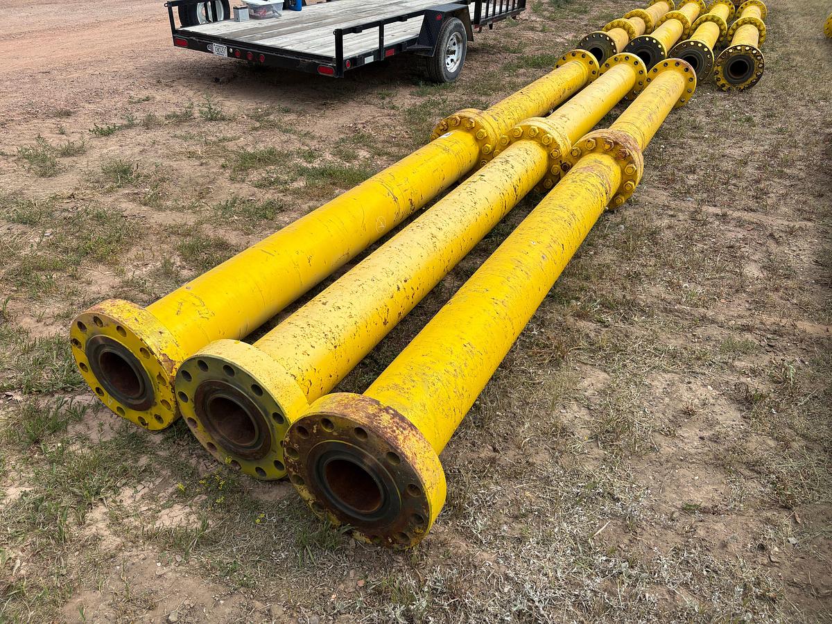 Used (6) 7-1/16” x 10’ 10k spacer spools