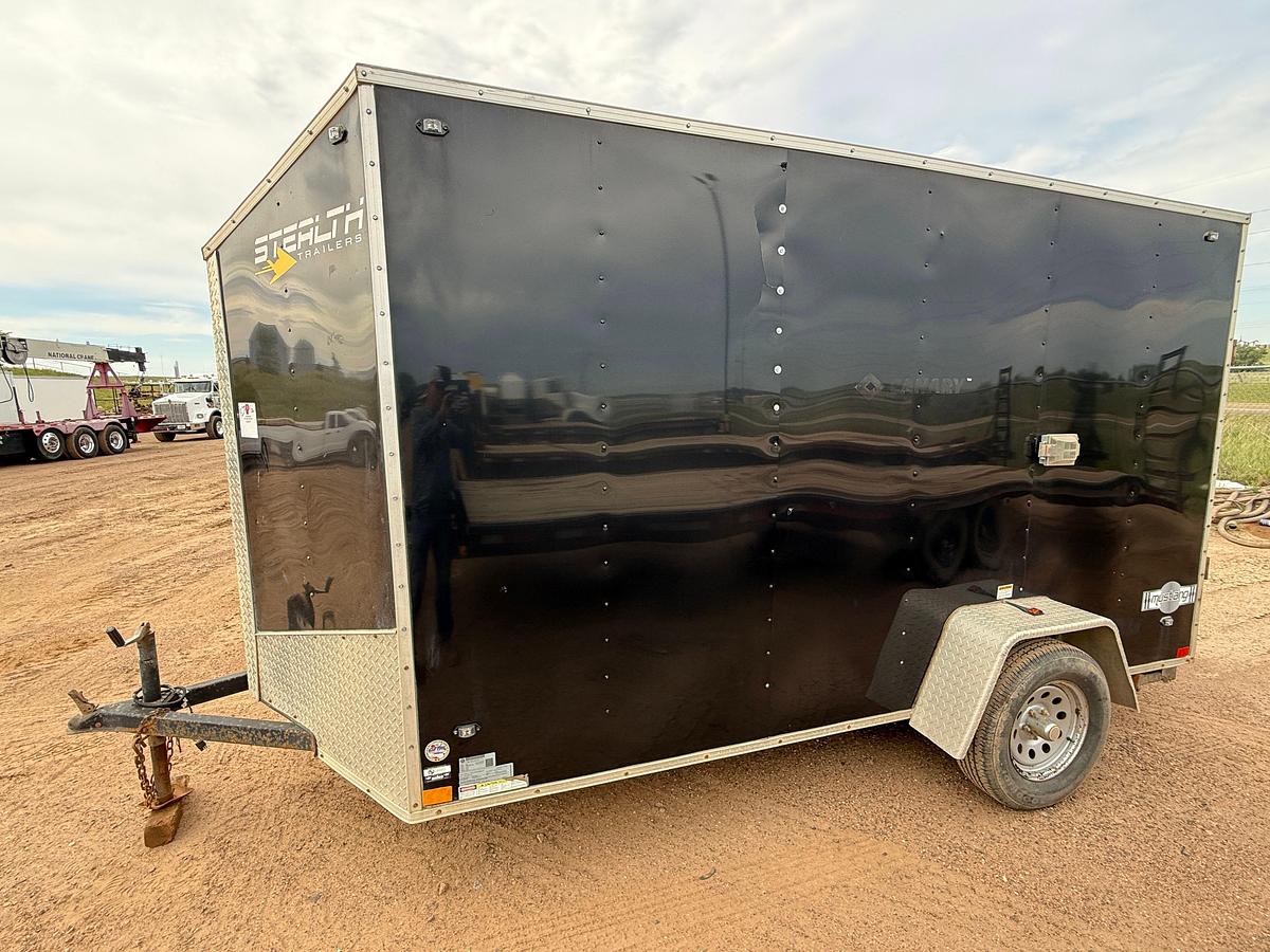 Used 2019 STEALTH TRAILERS 12’L X 5.7’W S/A CARGO TRAILER