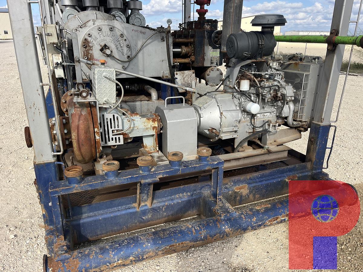 Used OFM 1,000 HP Triplex Well Service Pump P/B CAT C-32