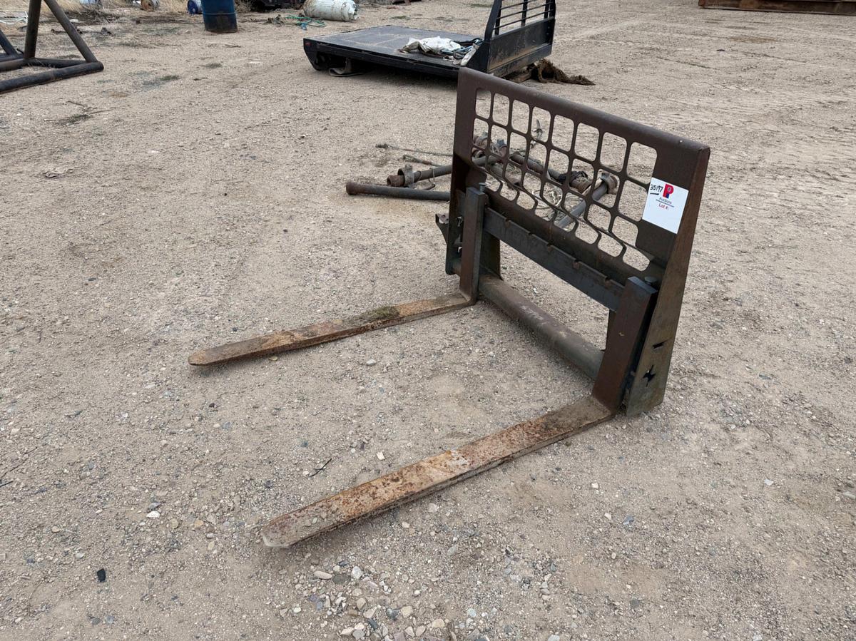 Used 4’ Forks f/ Skid Steer