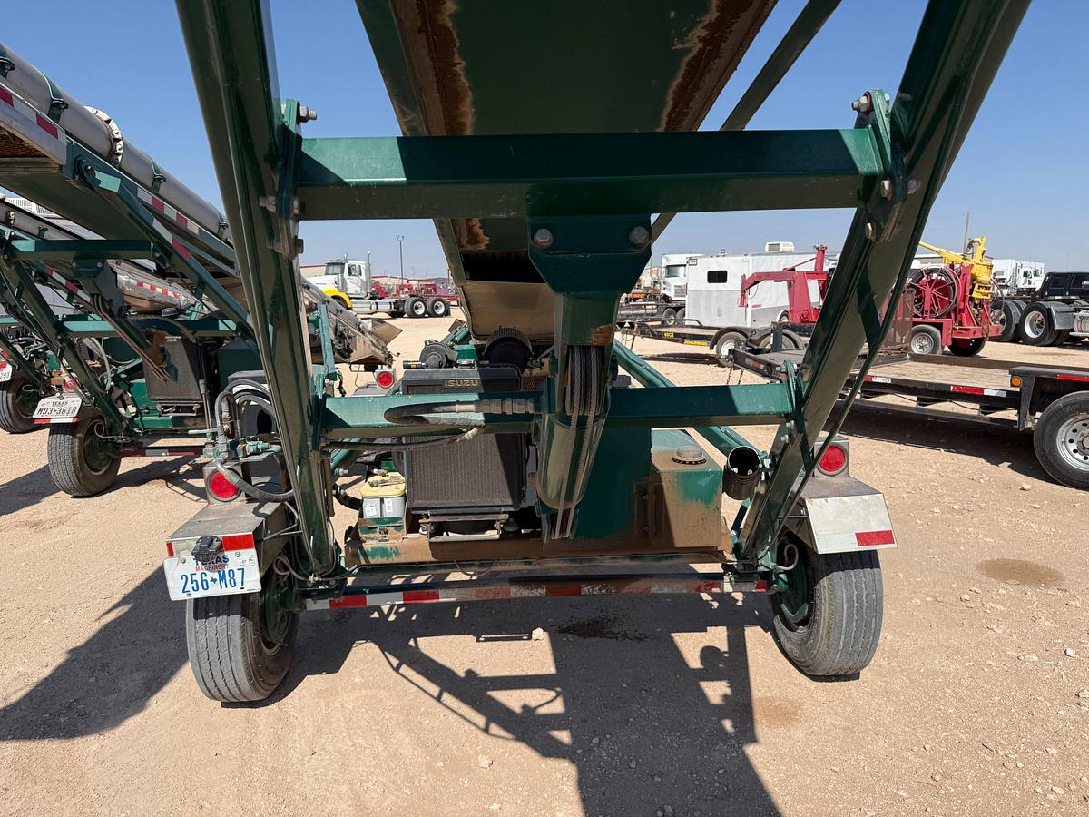 Used 2011 CONVEYALL TCSS-1435 S/A BUMPER PULL CONVEYOR TRAILER