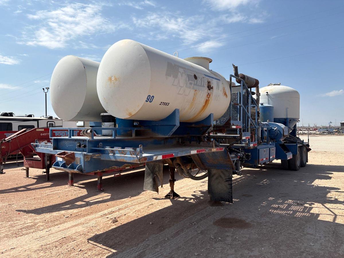 Used 2006 SHOPBUILT T/A CEMENT PUMP TRAILER