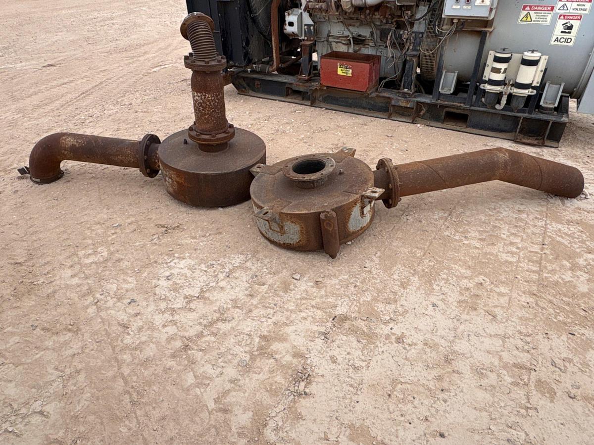 Used Detroit Diesel 100DSEB 890KW 3-phase generator