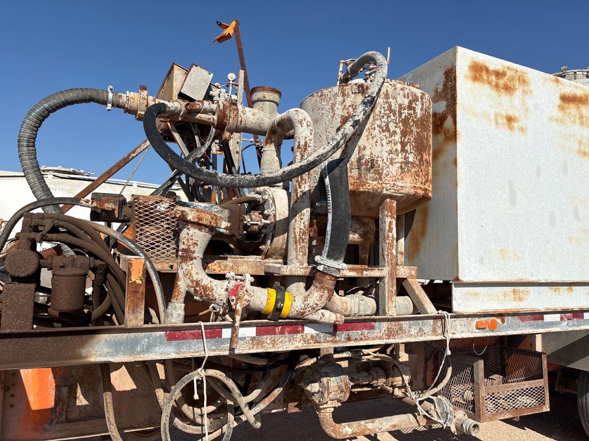 Used National Oilwell P17 T/A cement pump trailer