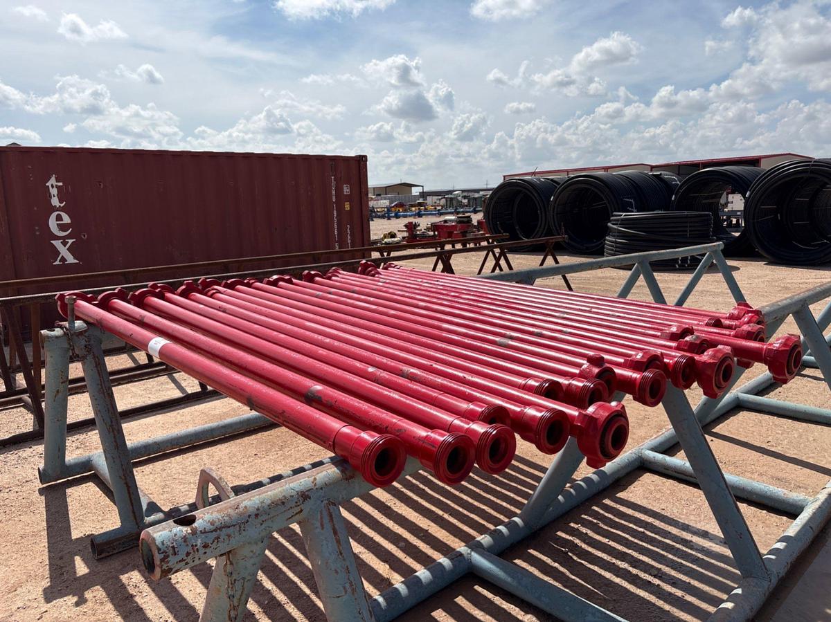 Used (20 x $) (20 jts) 3” x 10’ 1502 flow iron