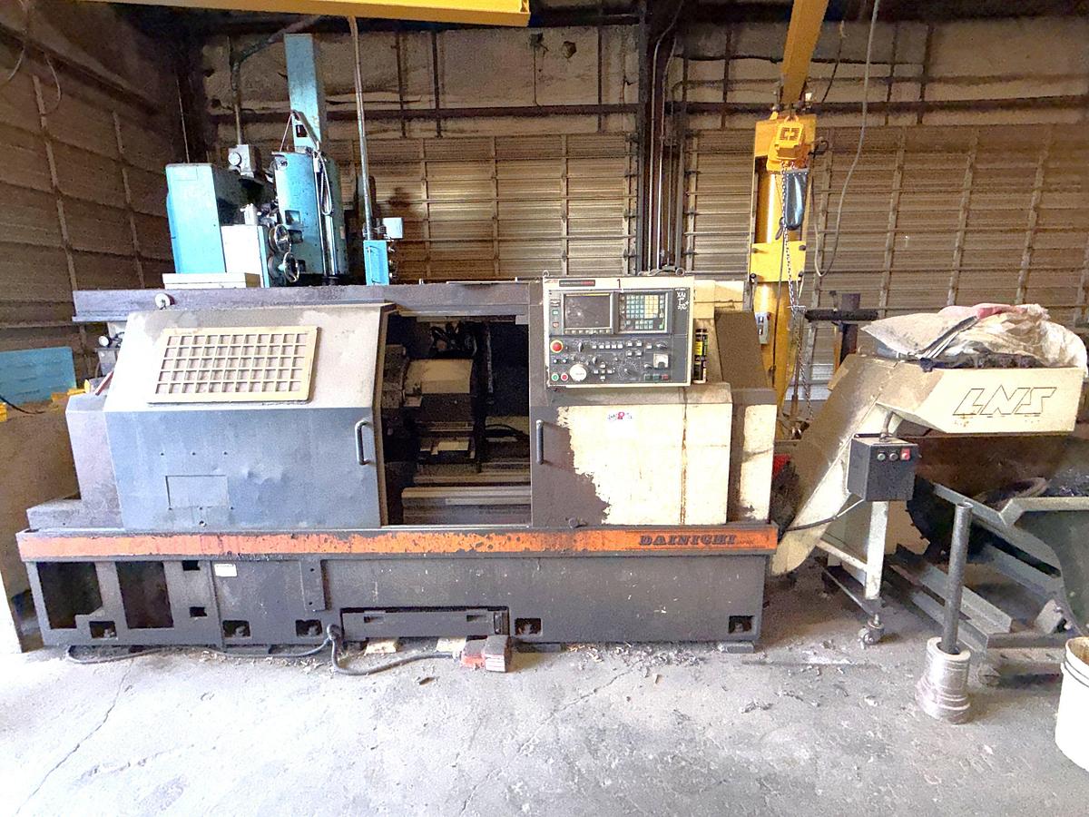 Used DAINICHI MODEL F 35x1250 HORIZONTAL CNC LATHE