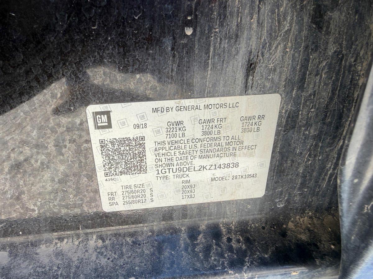 Used 2019 GMC CREW CAB SIERRA 1500