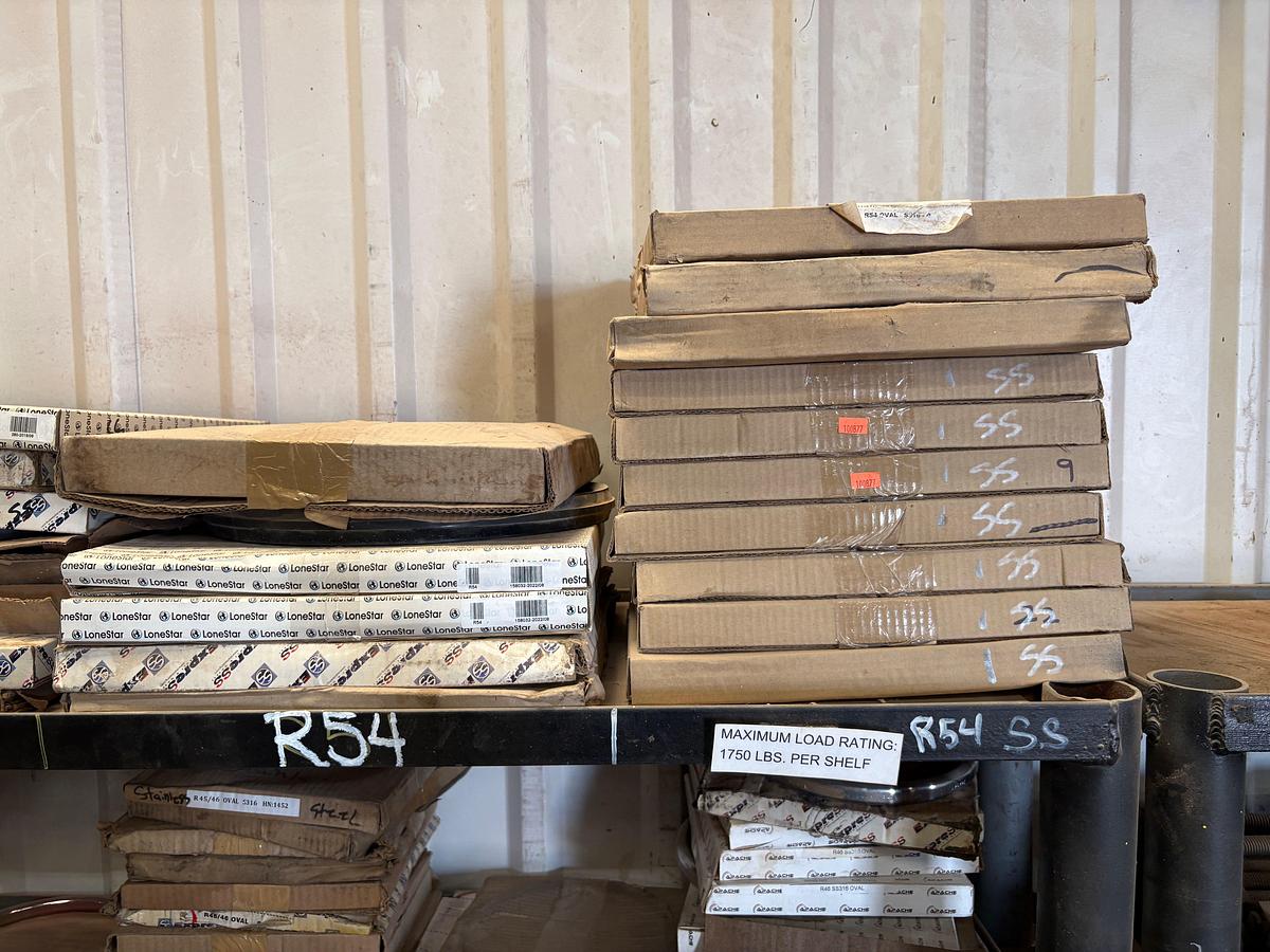 Used Lot of assorted ring gaskets, BX151 to BX57 sizes