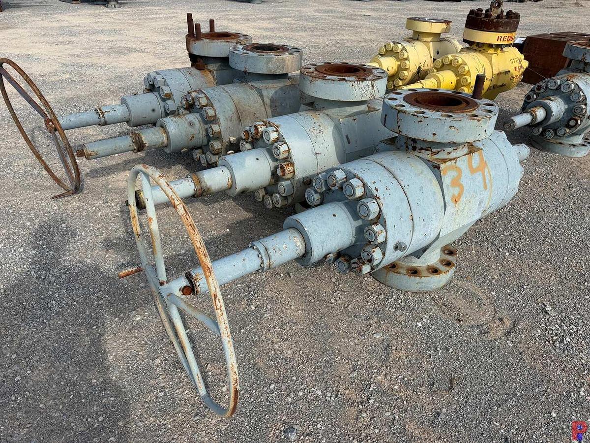 Used (4 X $) SSV 7-1/16” 10K WP MANUAL FRAC VALVES