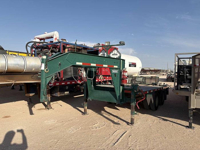 Used 2002 LIBERTY 13’4” X 102” T/A GOOSENECK TRAILER